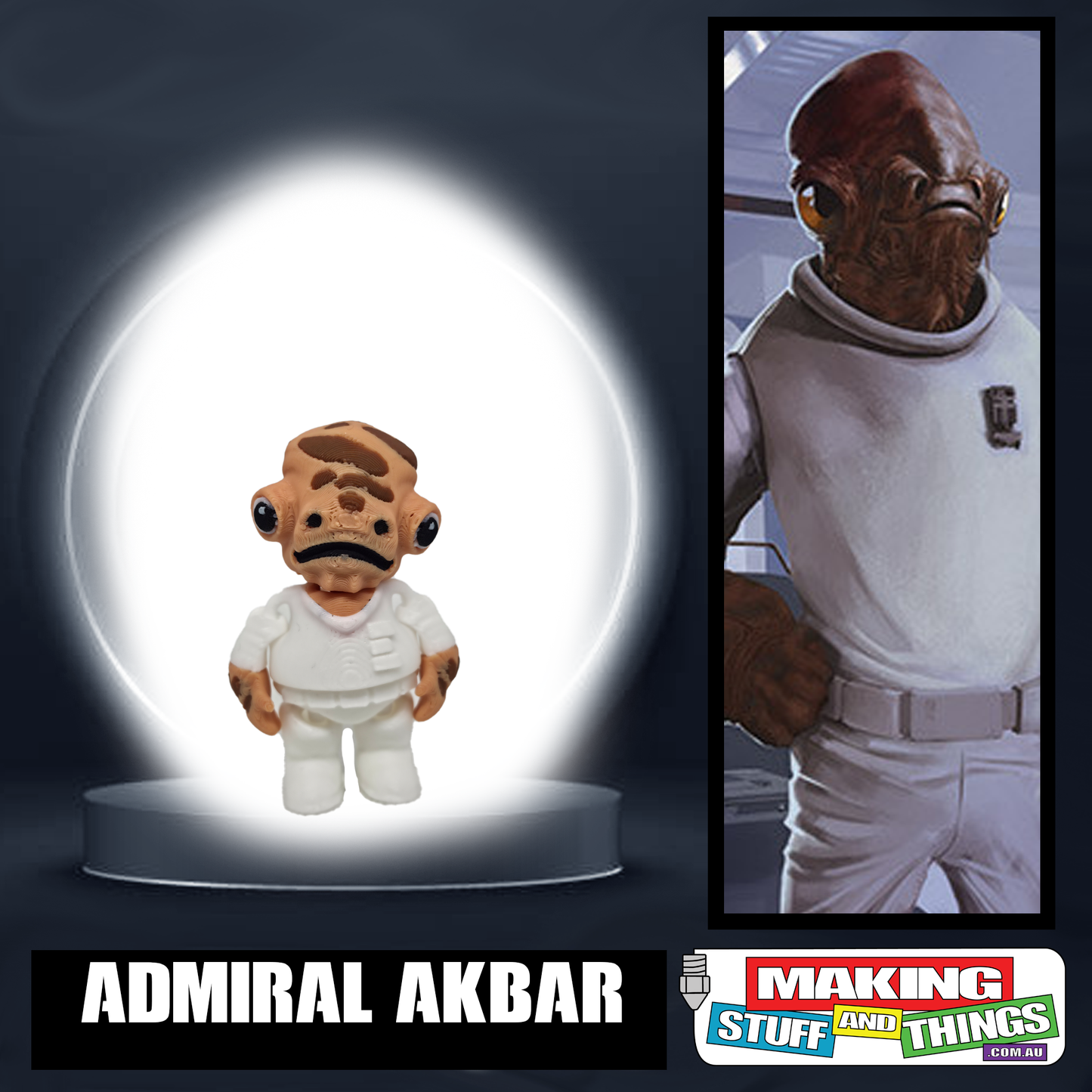 Pocket Mates: Admiral Akbar